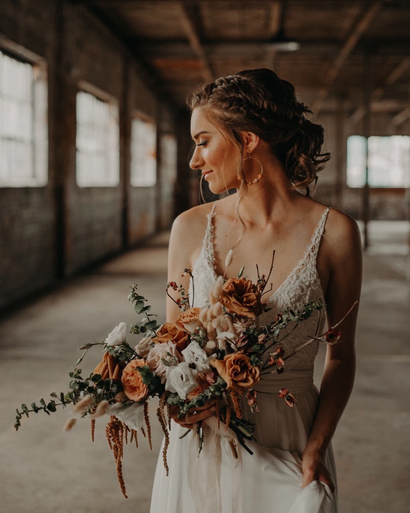 Finished bridal look with polished hair and photo-ready makeup
