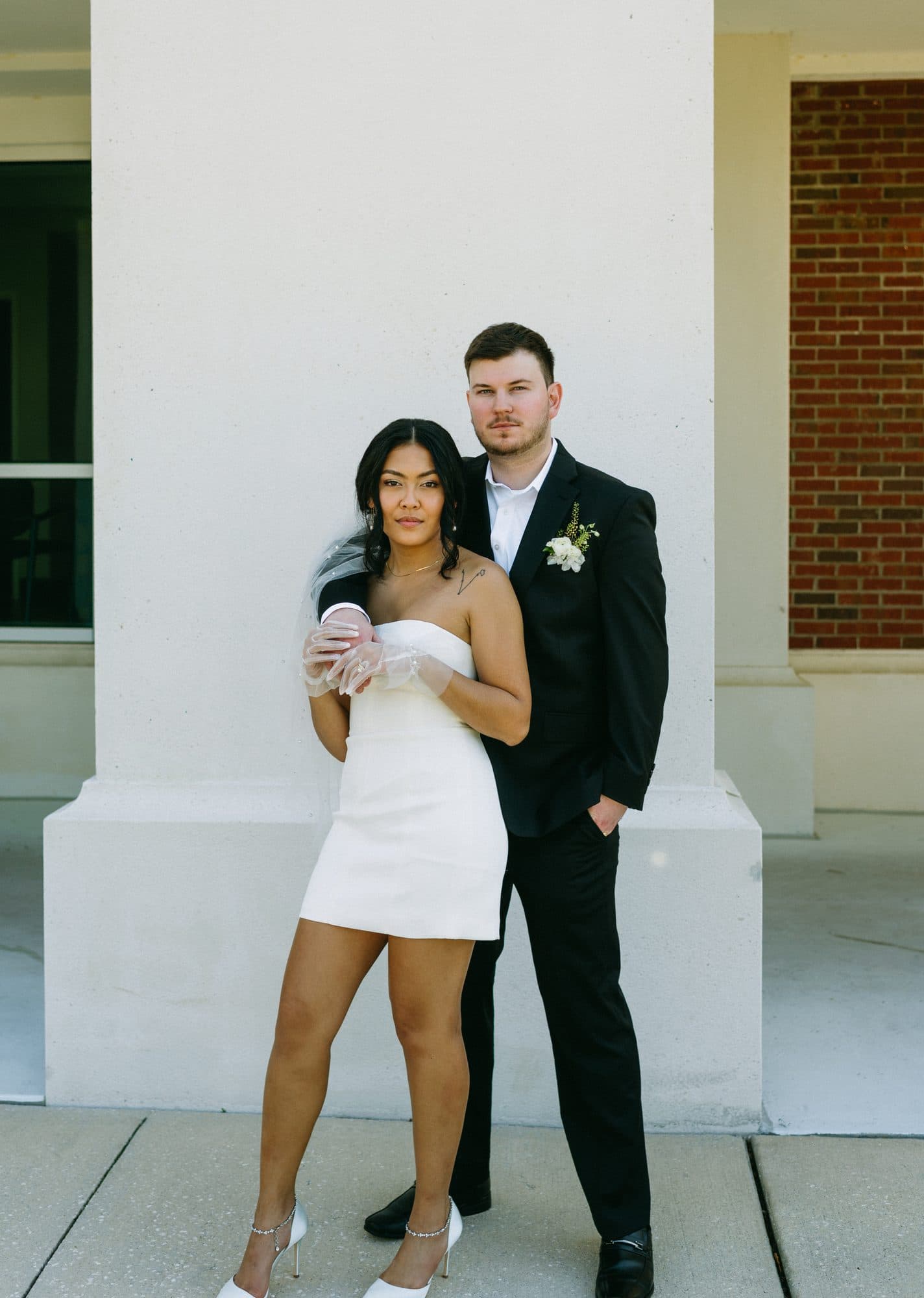 Elopement bride with a relaxed, romantic wedding-day look