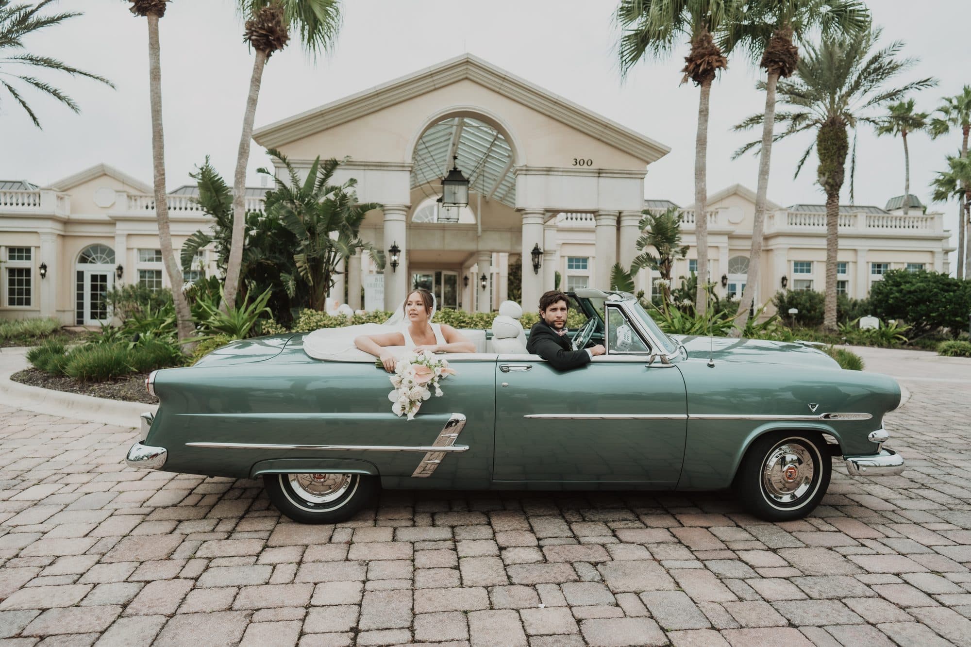 Editorial bridal hair and makeup look